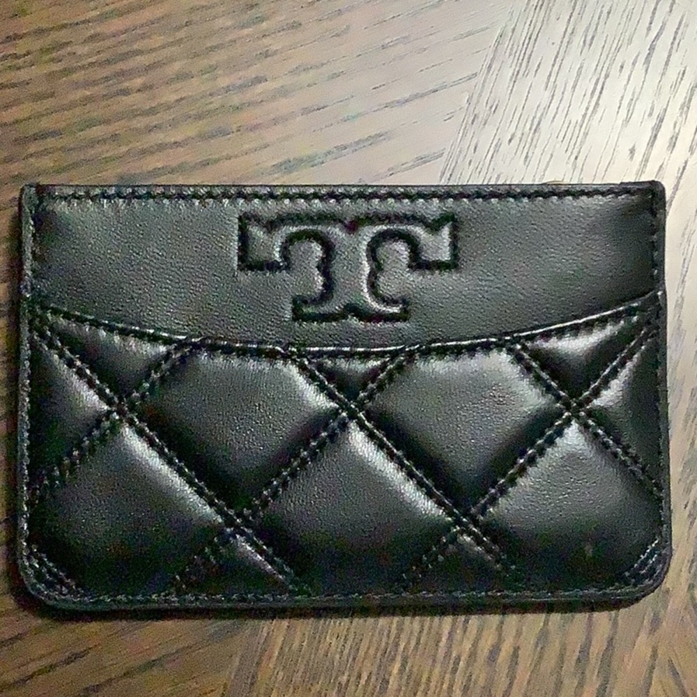 Tory Burch Black Card Case